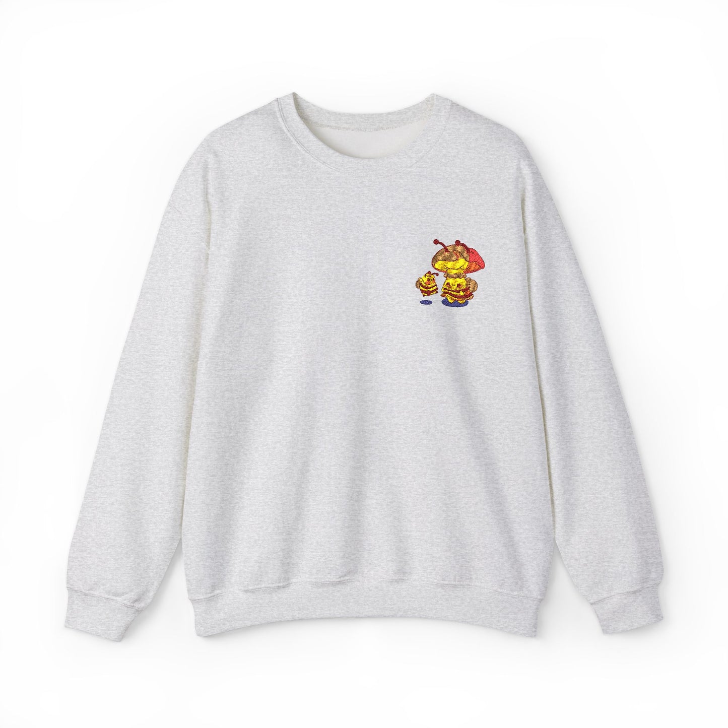 Bee Friends Sweatshirt Embroidery