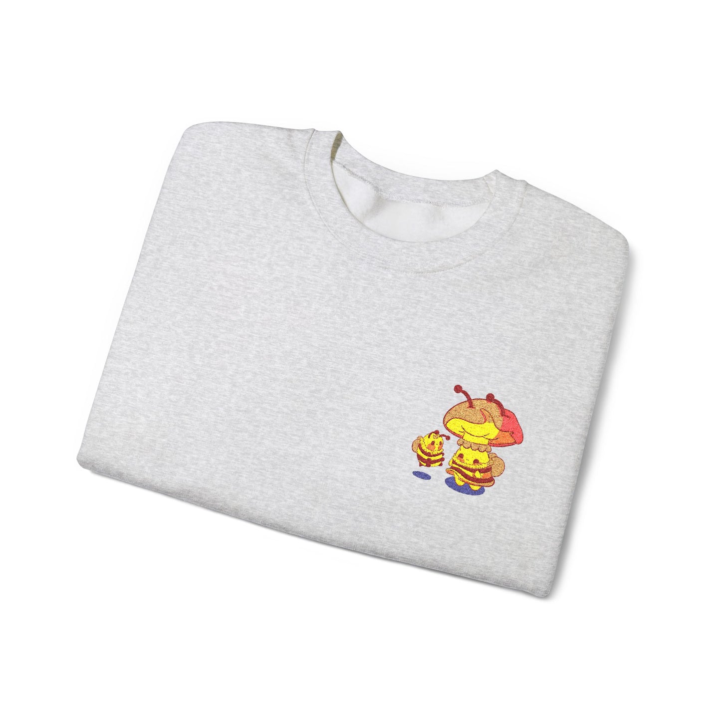 Bee Friends Sweatshirt Embroidery