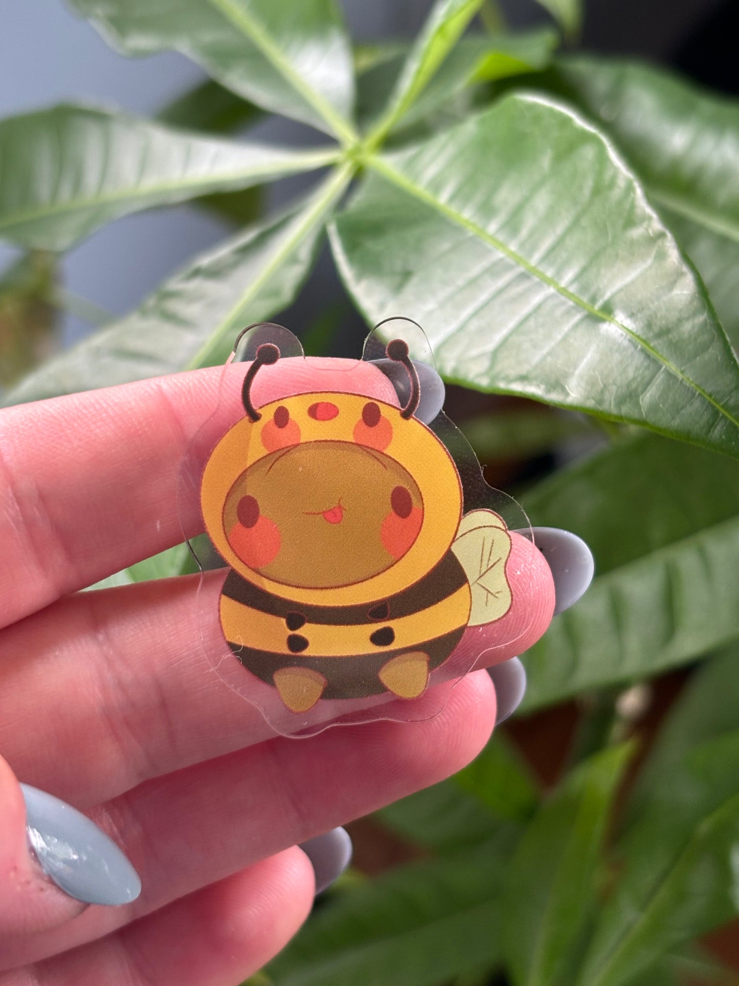 Gerald bee acrylic Pin