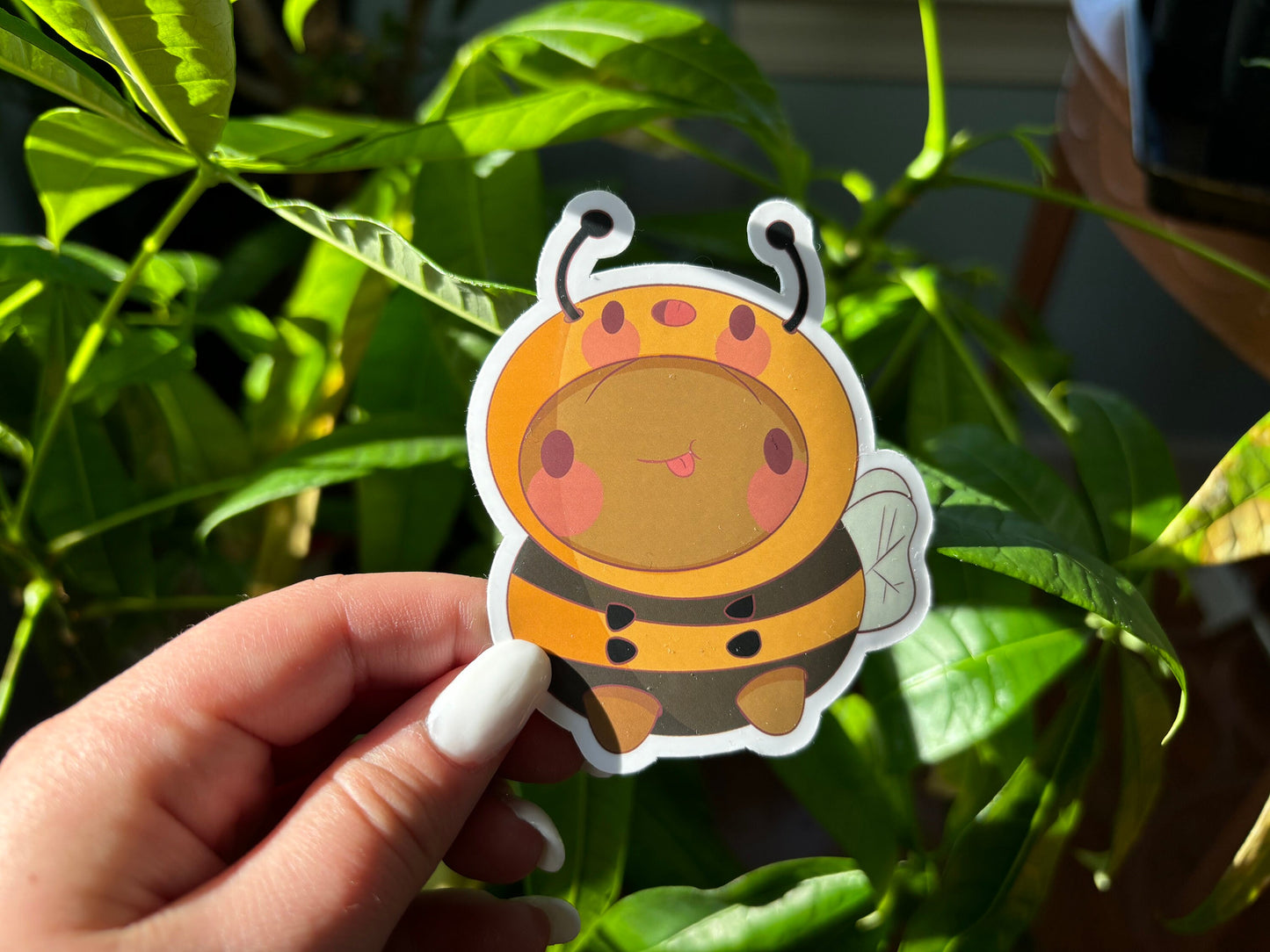 Gerald dressed as a bee