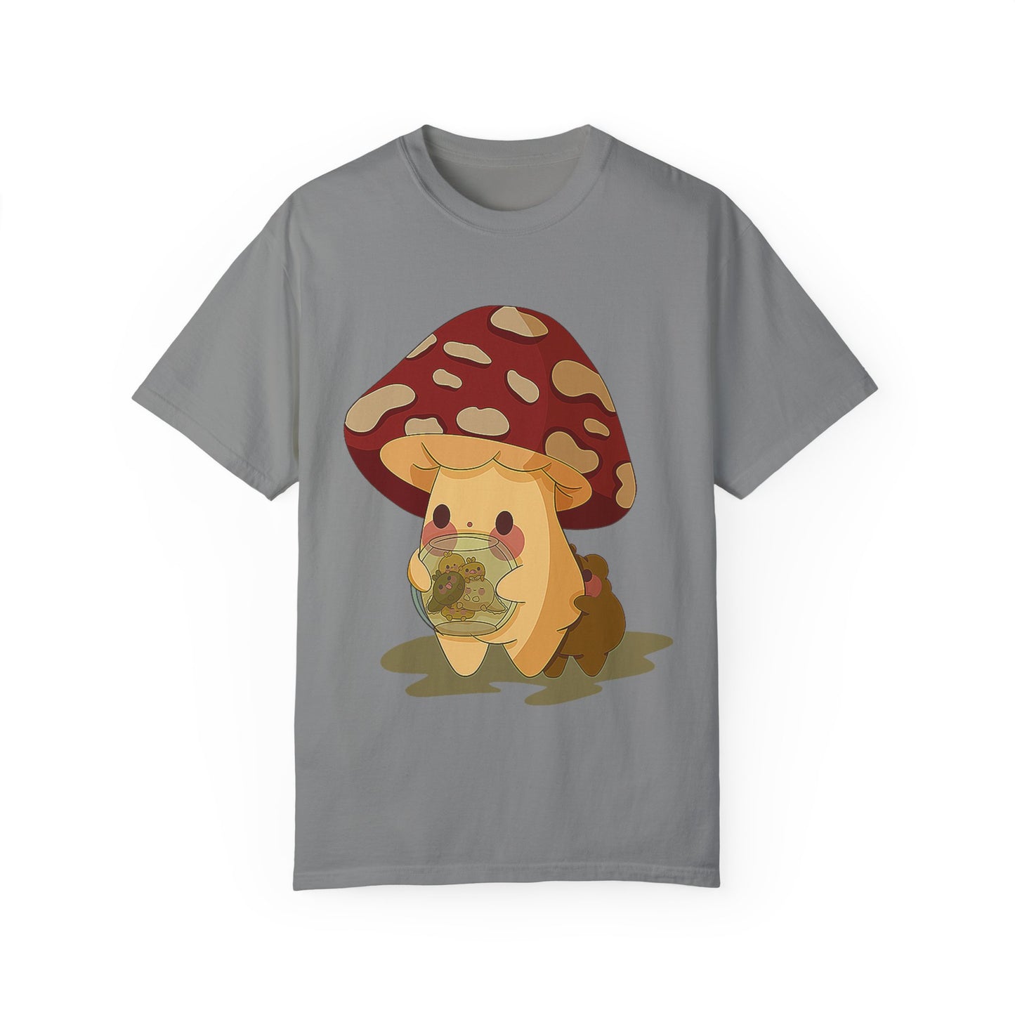 Moose watching baby Gerald Unisex Garment-Dyed T-shirt