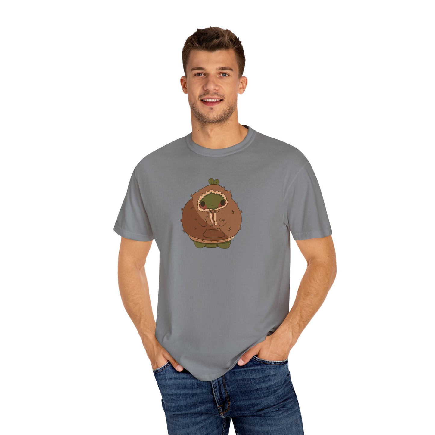 Gerald in a fuzzy sweatshirt Unisex Garment-Dyed T-shirt