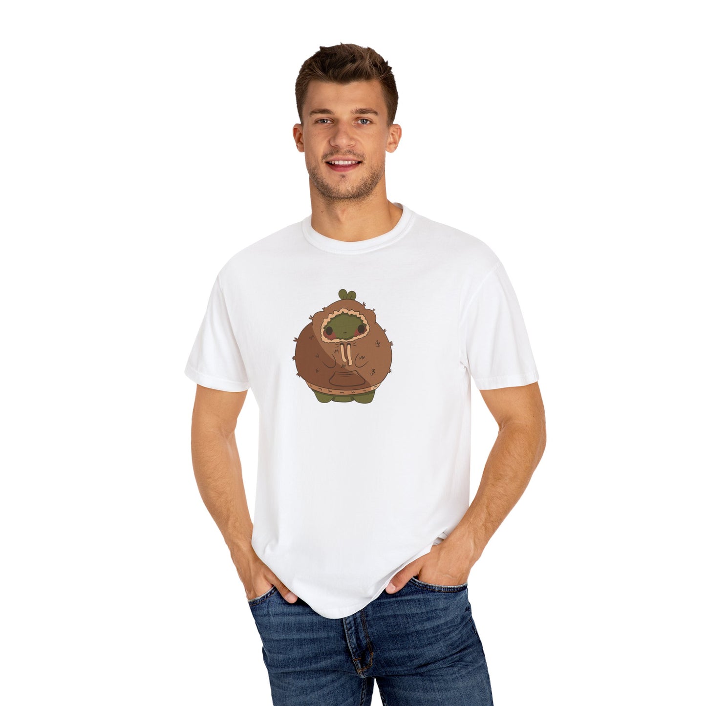 Gerald in a fuzzy sweatshirt Unisex Garment-Dyed T-shirt