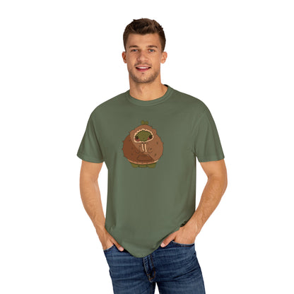 Gerald in a fuzzy sweatshirt Unisex Garment-Dyed T-shirt