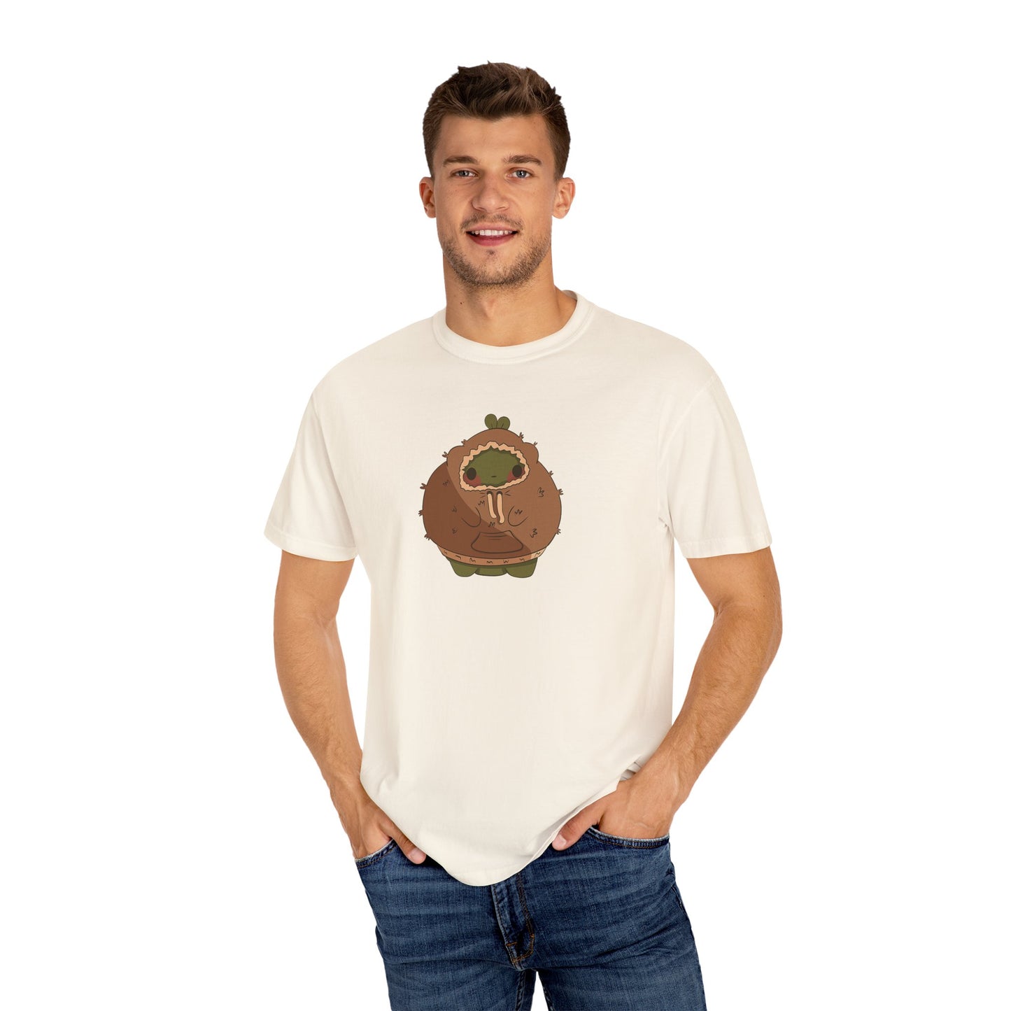 Gerald in a fuzzy sweatshirt Unisex Garment-Dyed T-shirt