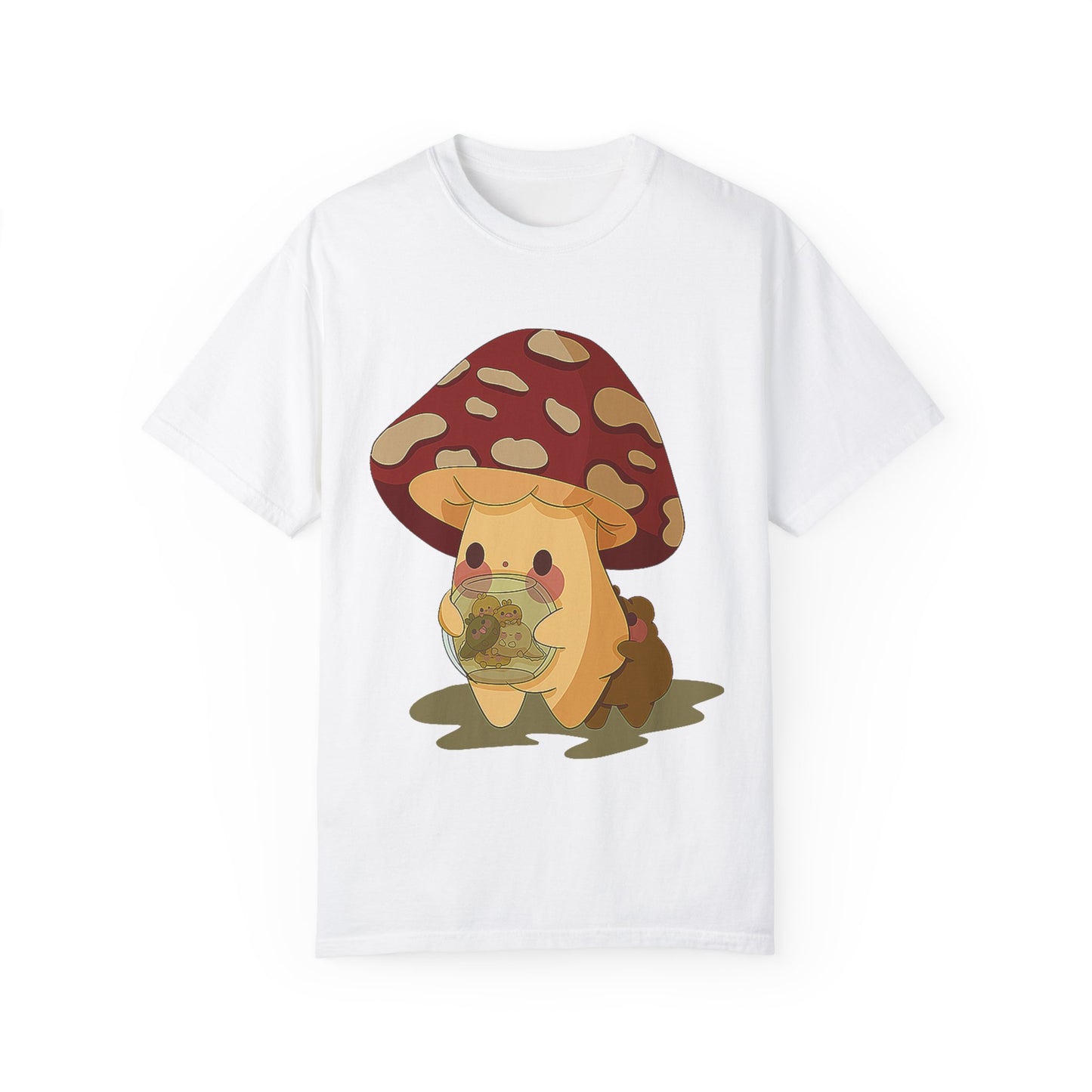 Moose watching baby Gerald Unisex Garment-Dyed T-shirt