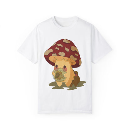 Moose watching baby Gerald Unisex Garment-Dyed T-shirt