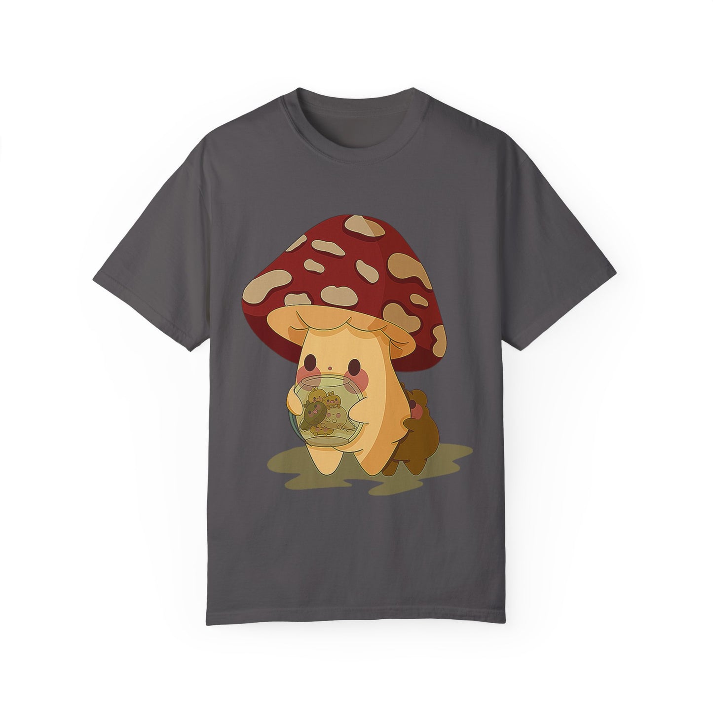 Moose watching baby Gerald Unisex Garment-Dyed T-shirt