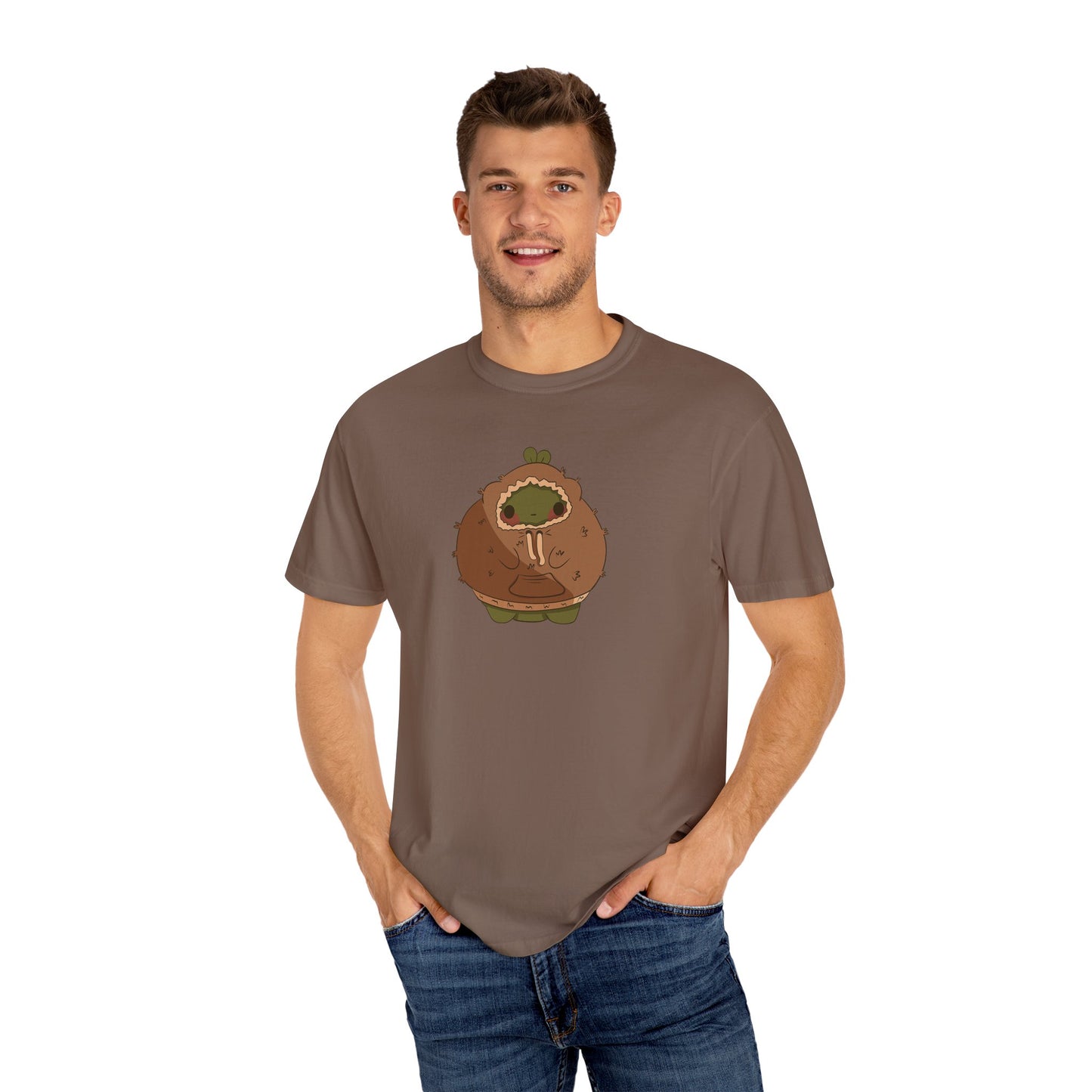 Gerald in a fuzzy sweatshirt Unisex Garment-Dyed T-shirt
