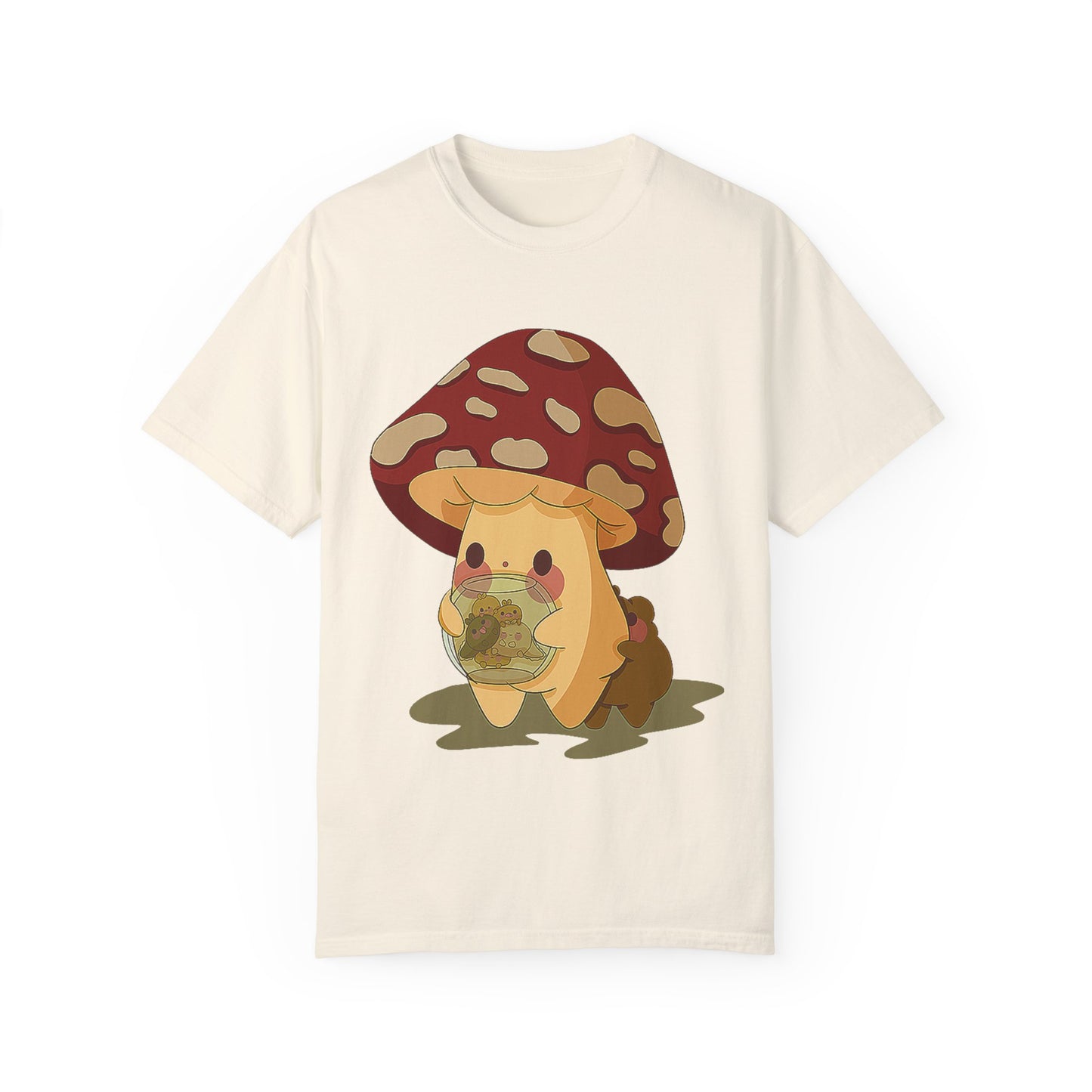 Moose watching baby Gerald Unisex Garment-Dyed T-shirt