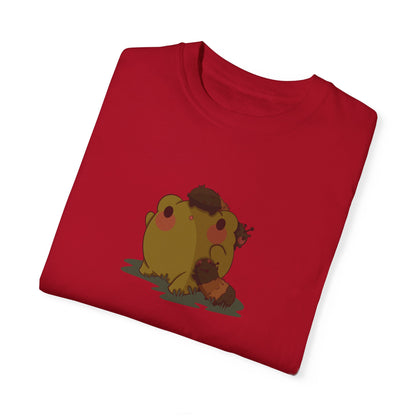 Gerald with Woolly Worm Unisex Garment-Dyed T-shirt