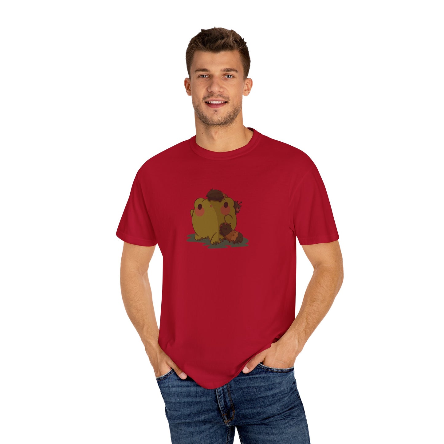 Gerald with Woolly Worm Unisex Garment-Dyed T-shirt