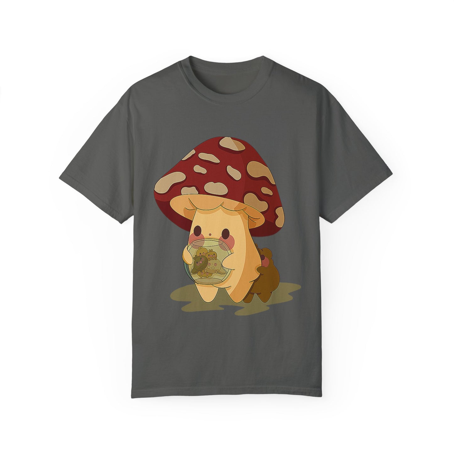 Moose watching baby Gerald Unisex Garment-Dyed T-shirt