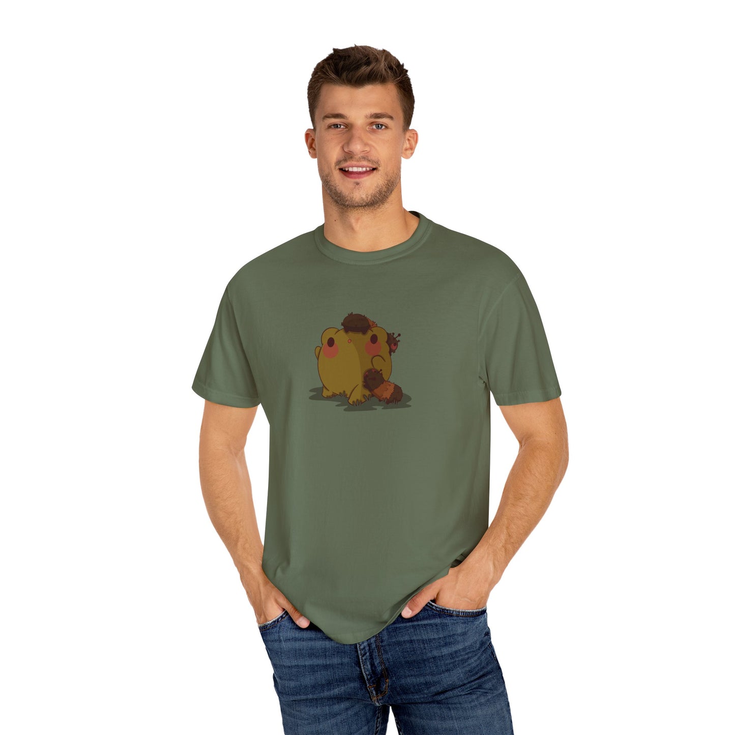 Gerald with Woolly Worm Unisex Garment-Dyed T-shirt