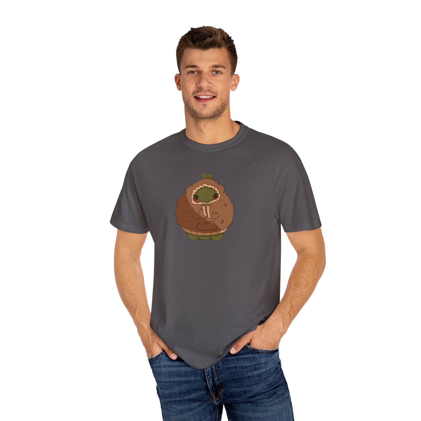 Gerald in a fuzzy sweatshirt Unisex Garment-Dyed T-shirt