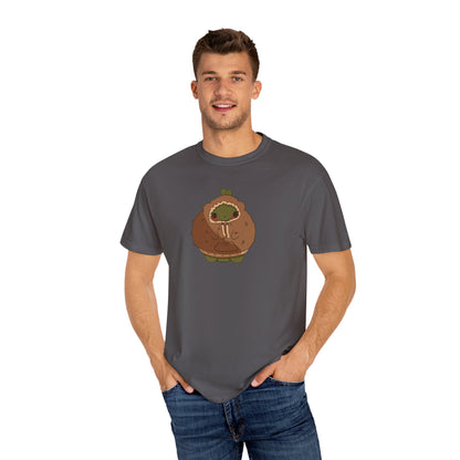 Gerald in a fuzzy sweatshirt Unisex Garment-Dyed T-shirt