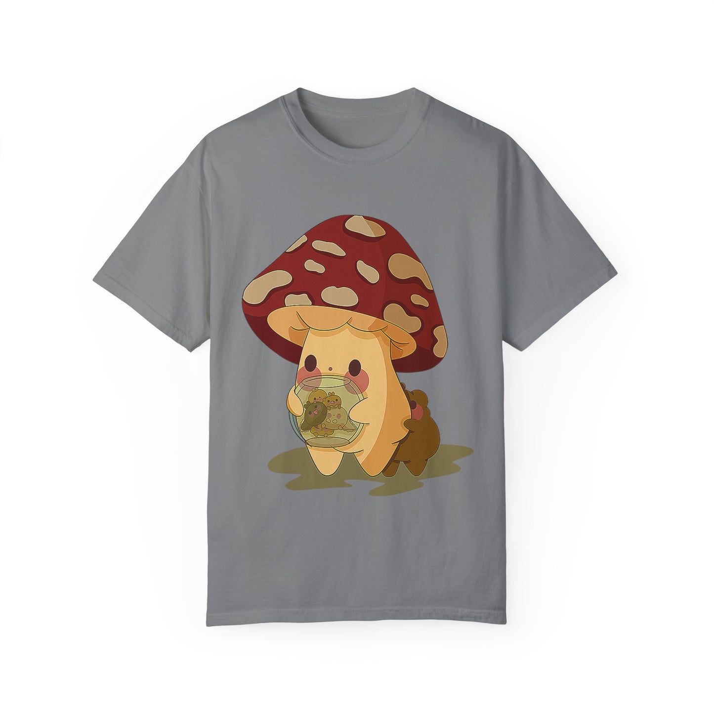 Moose watching baby Gerald Unisex Garment-Dyed T-shirt