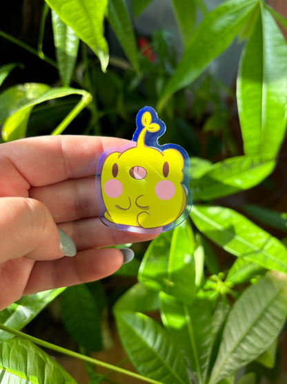 Gerald acrylic pin