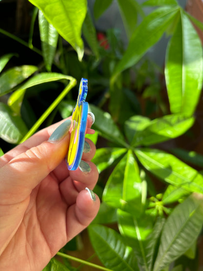 Gerald acrylic pin