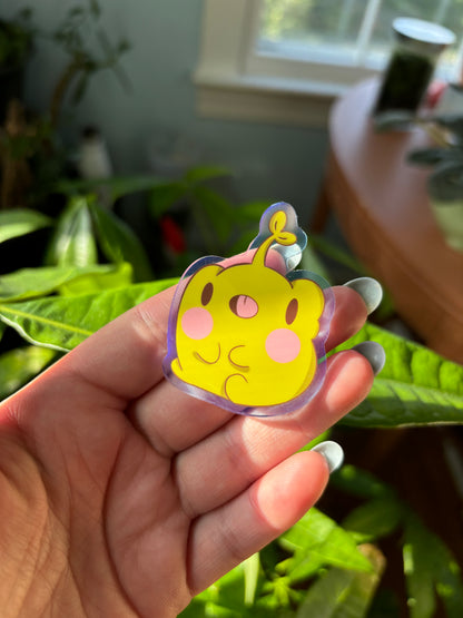 Gerald acrylic pin