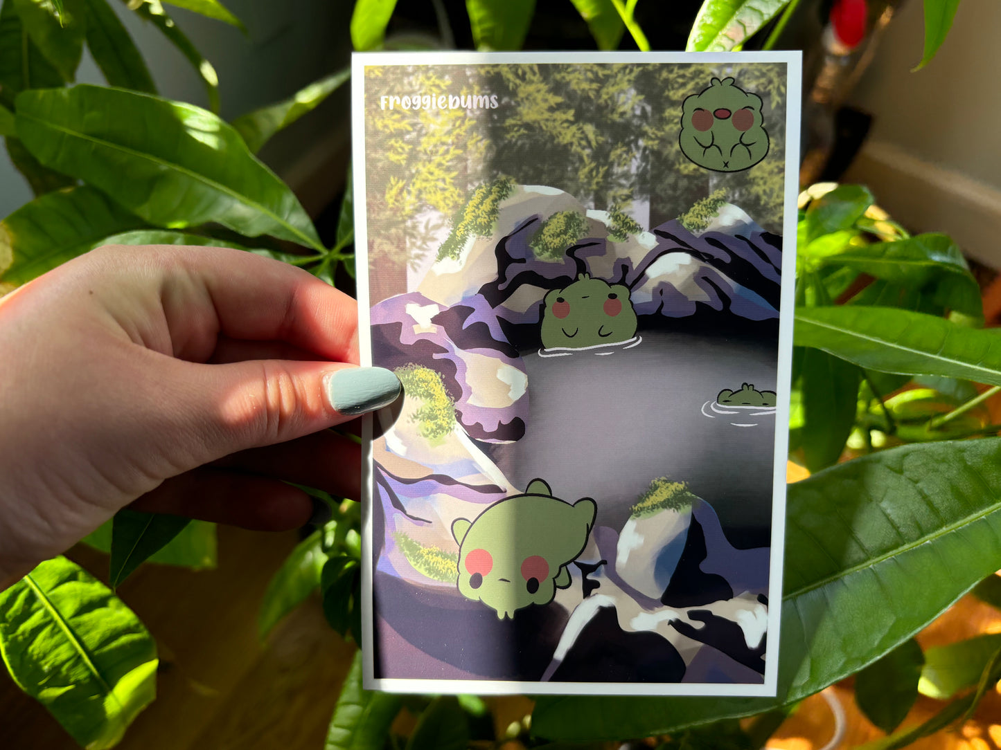 jumping into summer  - art print