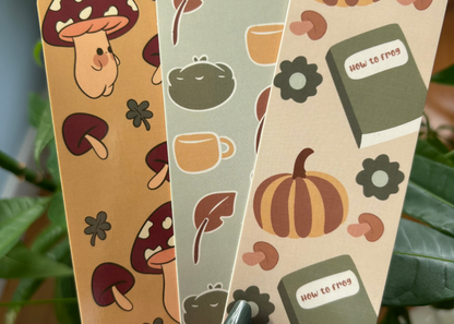 Fall time book mark BUNDLE