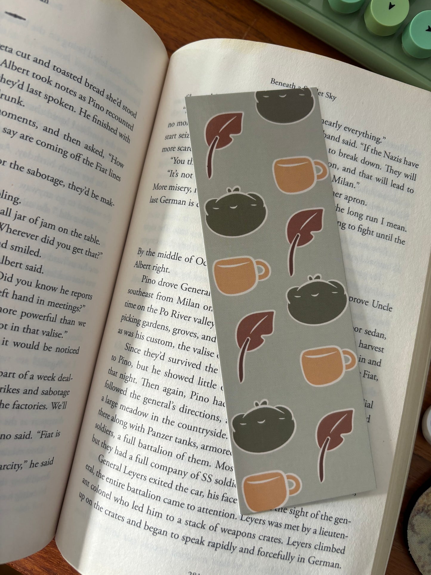 Gerald fall time book mark