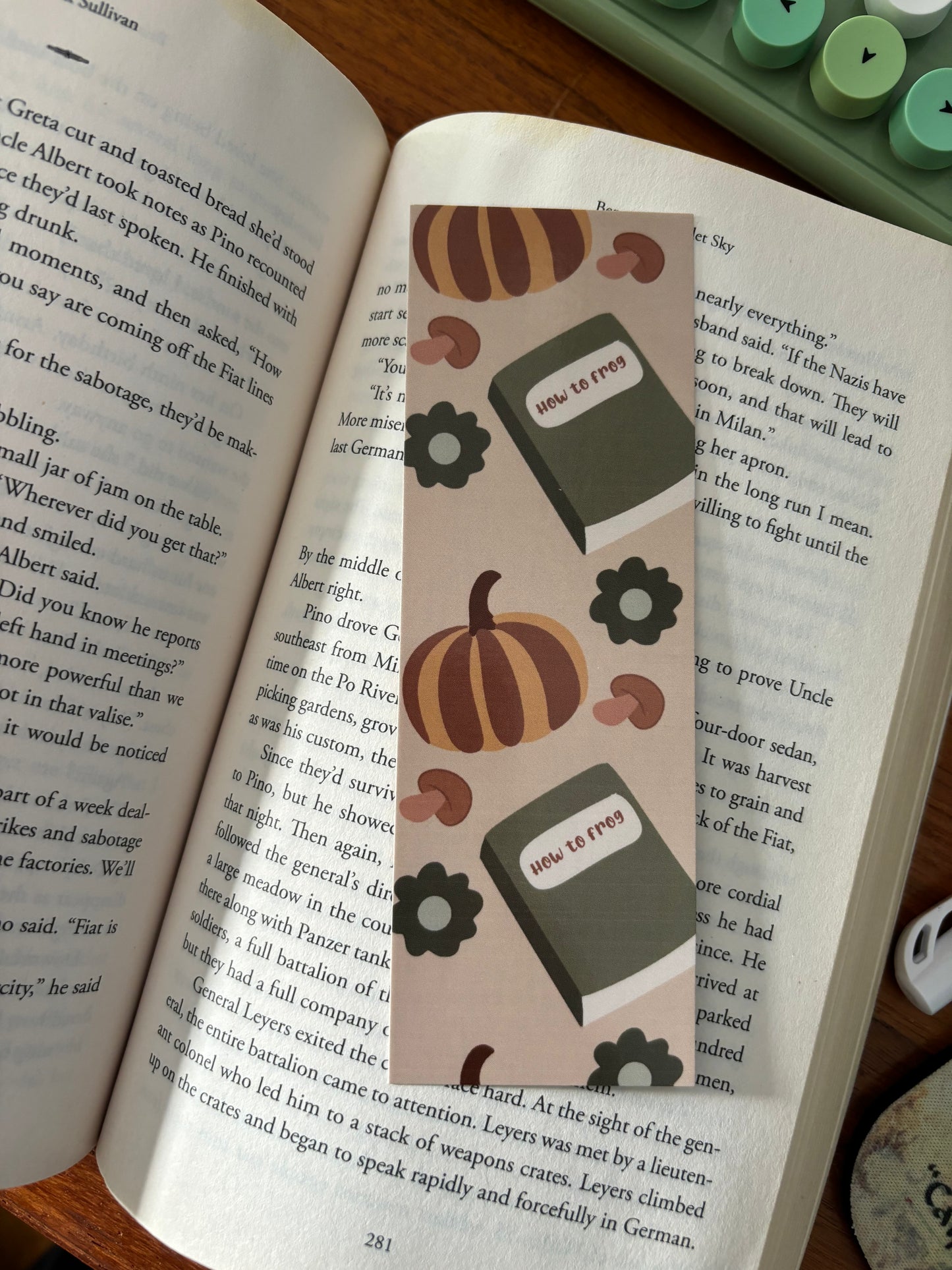 Fall time Book mark