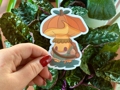 Girl Mushie in Cute Clothes