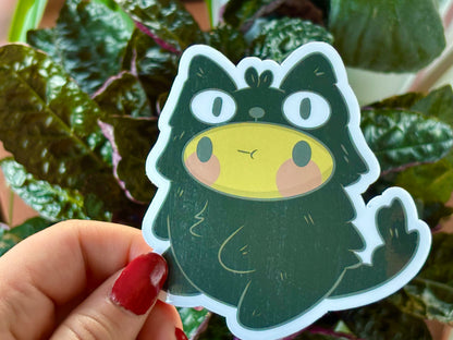 Gerald as a black cat - Meow