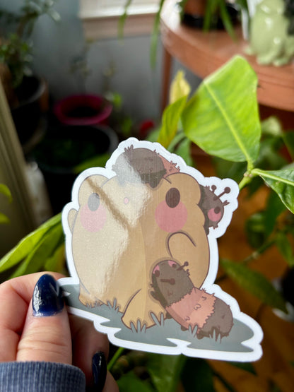 Gerald with  Woolly Worm