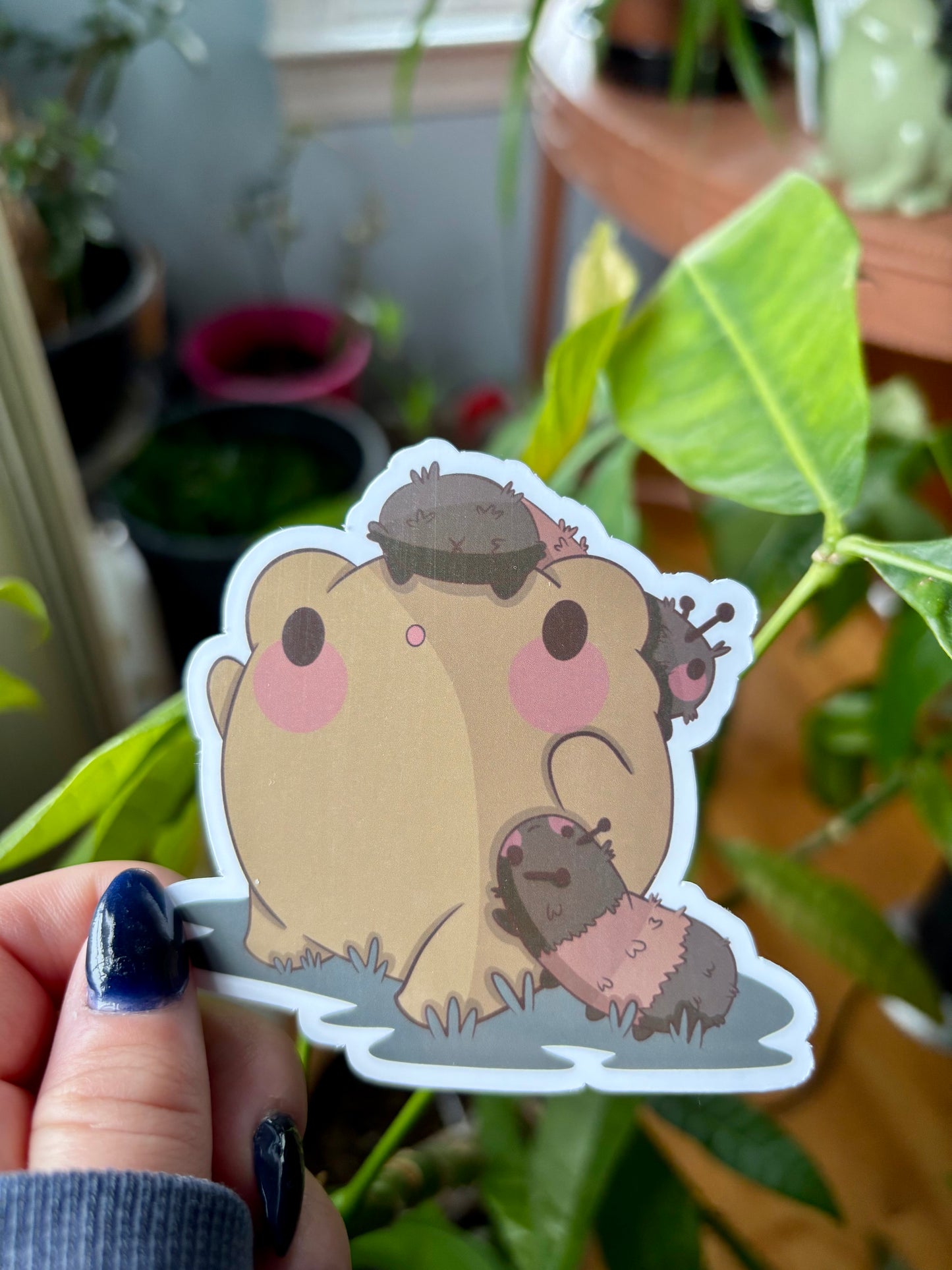 Gerald with  Woolly Worm