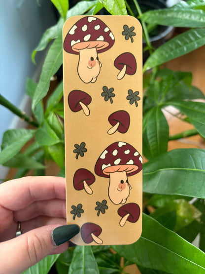 Mushroom Bookmark | Cute Fall Cozy Bookmark