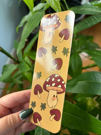 Mushroom Bookmark | Cute Fall Cozy Bookmark